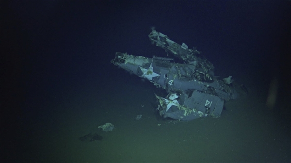 大黄蜂号航母残骸被发现