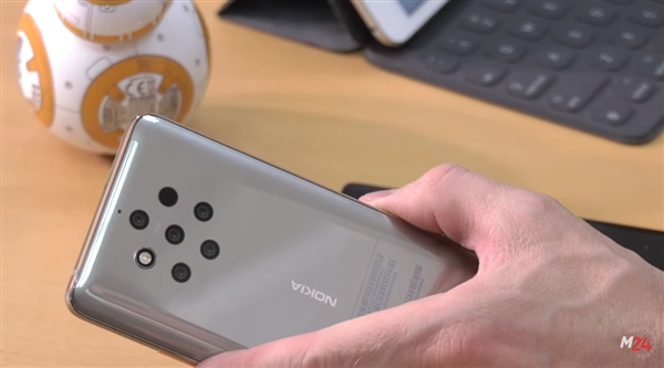 诺基亚9 PureView灰色版原型机曝光：外媒称不会上市