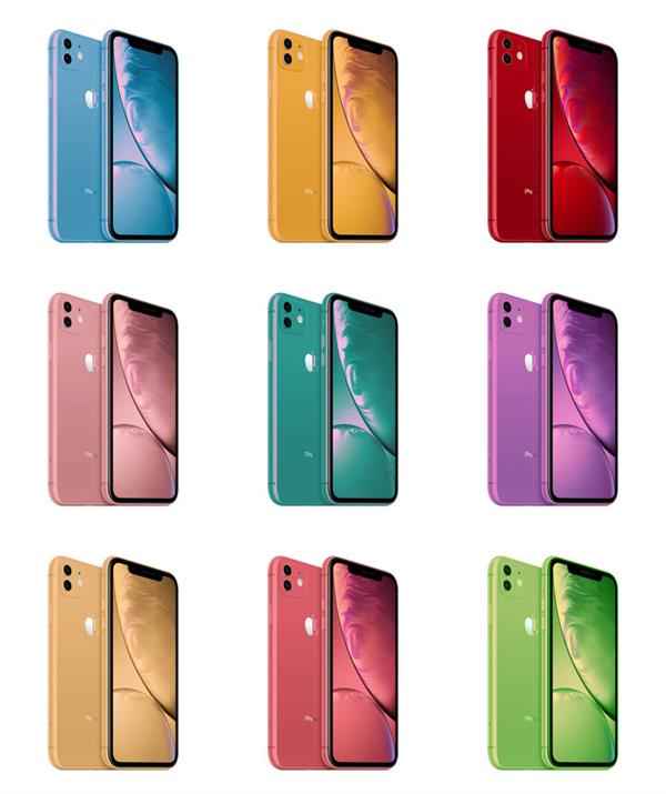 苹果为新iPhone下血本！新“彩虹”配色竟有点好看