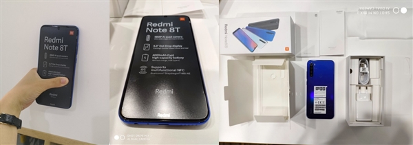 红米Note 8T真机图曝光：增加NFC功能 外观变化不大