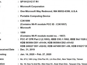 1.2万！Surface Book 3确认首次搭载Wi-Fi 6