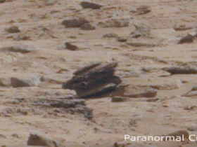 UFO探索者发现火星惊现外星人遗弃的无人机