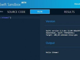 IBM推Swift语言在线学习工具:可直接运行代码