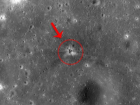 月球表面发现阿波罗16号任务火箭推进器撞击坑