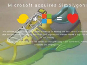 为实现全球3D梦，微软收购Simplygon！