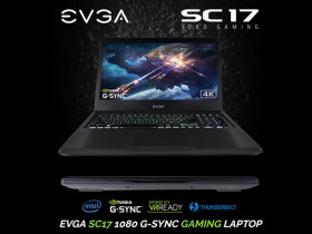 EVGA发布顶级SC17笔记本：硬件配置、散热堪称无敌