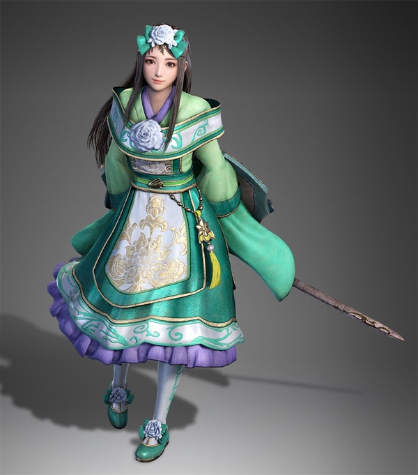《真三国无双8》演示 日本人眼中张飞娇妻貌美如花