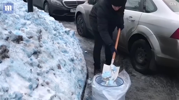 神秘！俄罗斯突下蓝色大雪：怀疑有毒