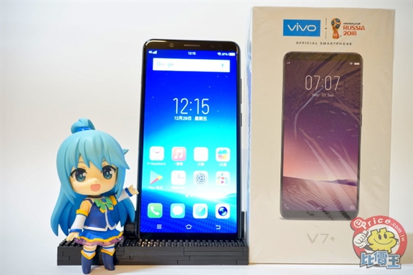 vivo携全面屏V7+进军台湾：握感上佳 系统卡顿