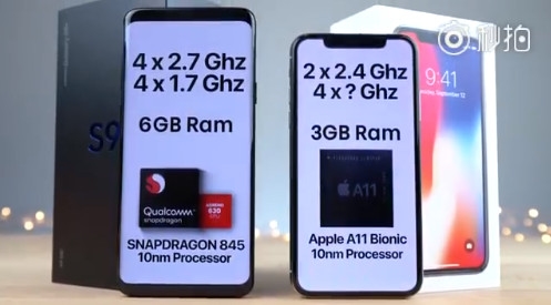 三星S9+/iPhone X实际App启动速度比拼！结果惊掉下巴