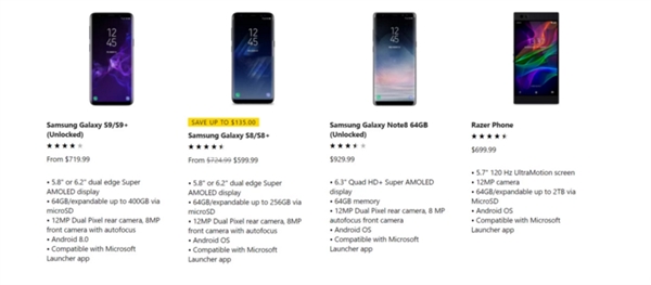 微软甩卖旧款手机：加速剥离Windows Phone