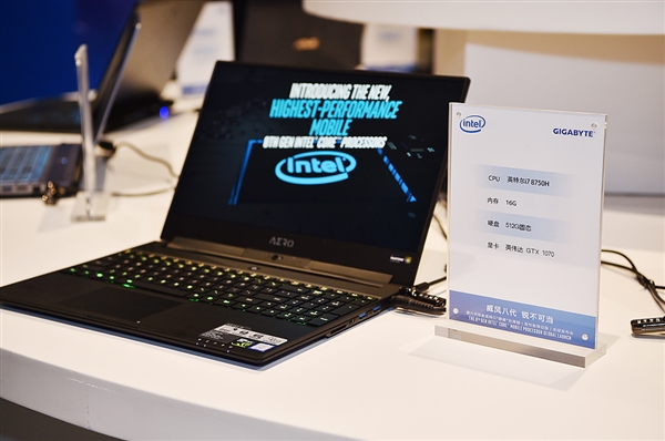 Intel一呼百应！八代酷睿游戏本集体秀：清一色六核