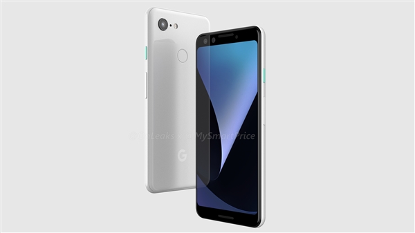 预装Android P 谷歌Pixel 3/Pixel 3 XL渲染图曝光