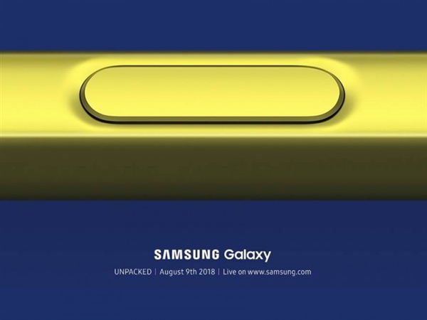 三星Galaxy Note 9曝光：S Pen支持蓝牙连接
