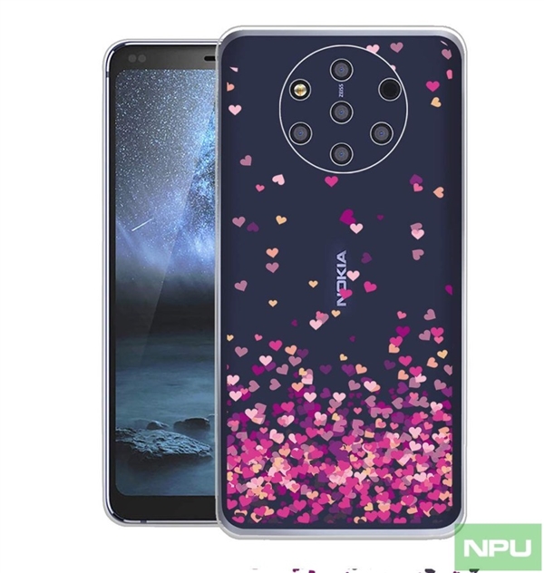 比“浴霸”更猛 诺基亚9 PureView渲染图曝光：五摄加持