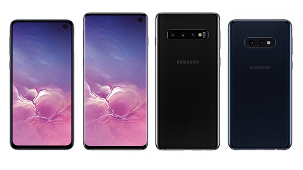 三星S10、S10 Plus/S10E外形集体曝光：顶配后置三摄/前置双摄