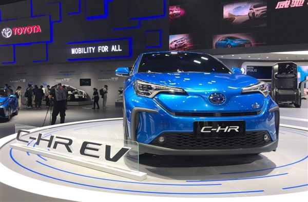 丰田纯电动车来了！C-HR/奕泽电动版首次亮相：2020年入华