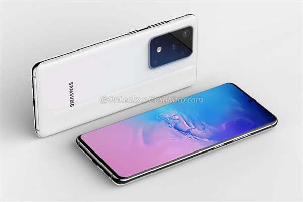 不止有屏幕指纹 三星Galaxy S11+曝光：单挖孔支持3D人脸识别