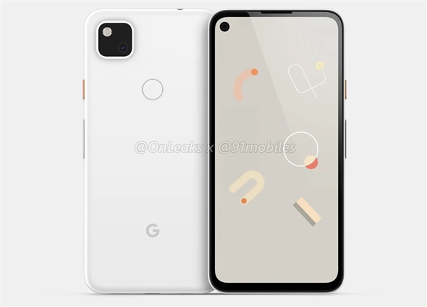 Pixel 4a渲染图曝光：挖孔全面屏设计 69mm宽的单手神机