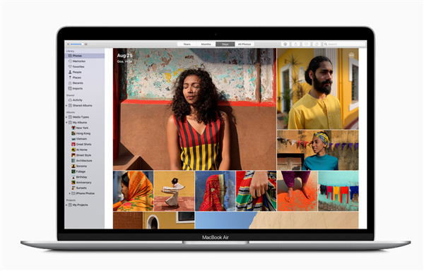 苹果发布Macbook Air笔记本：剪刀脚键盘、2倍性能、999美元起