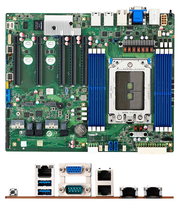 华擎打造AMD霄龙妖板：一字排开七条PCIe 4.0 x16！